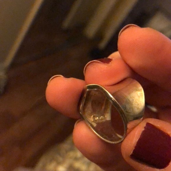 Polished Silver statement ring. Sexy and comfy. - Picture 4 of 4